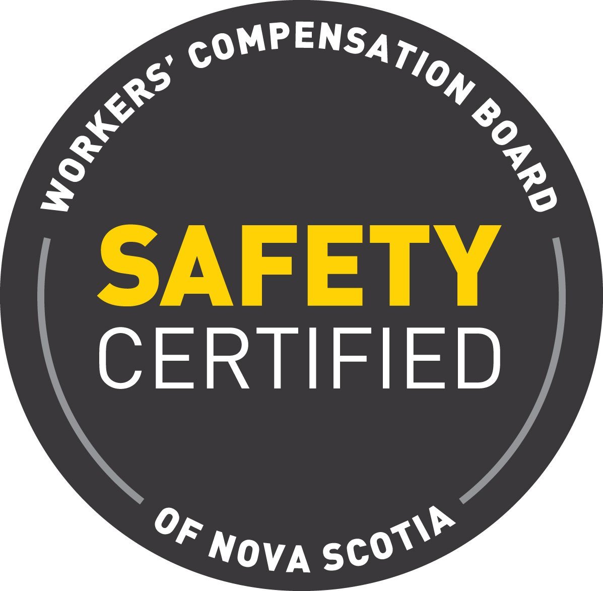 Workers' Compensation Board of Nova Scotia Safety Certified seal
